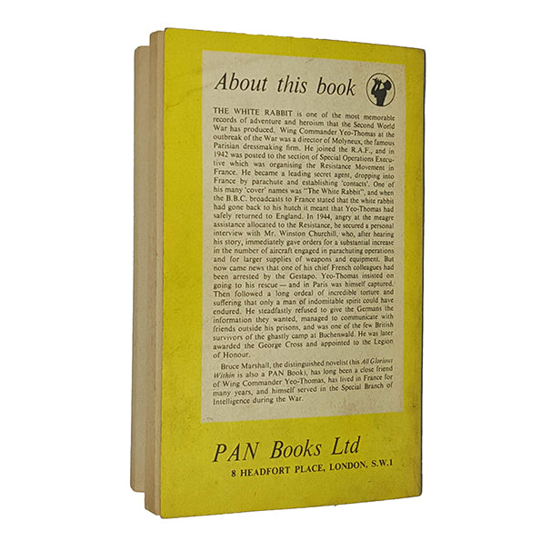 The White Rabbit by Bruce Marshall - Pan Books 1954