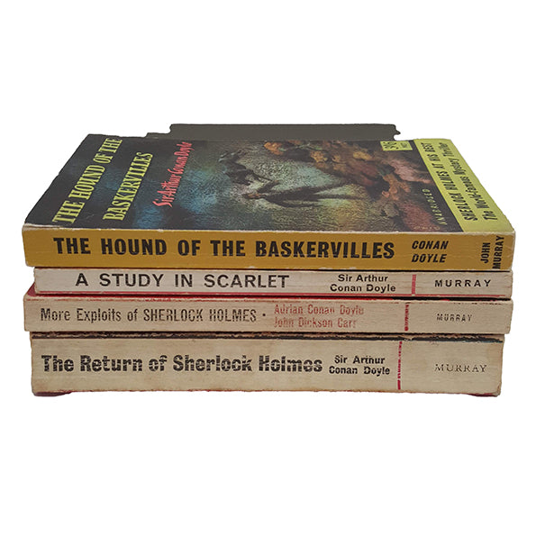 A. C. Doyle's Sherlock Holmes Paperback Collection - Murray, 1961-7 (4 Books)