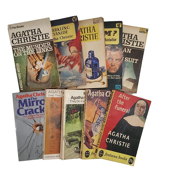 Agatha Christie Vintage Paperback Collection, c.1970 (10 Books)