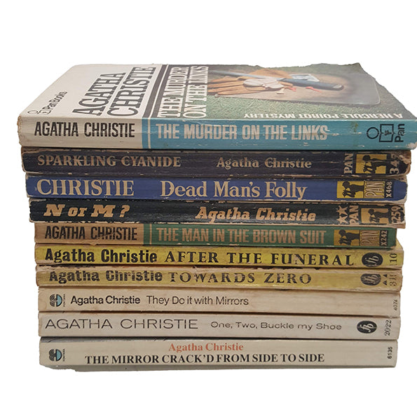 Agatha Christie Vintage Paperback Collection, c.1970 (10 Books)