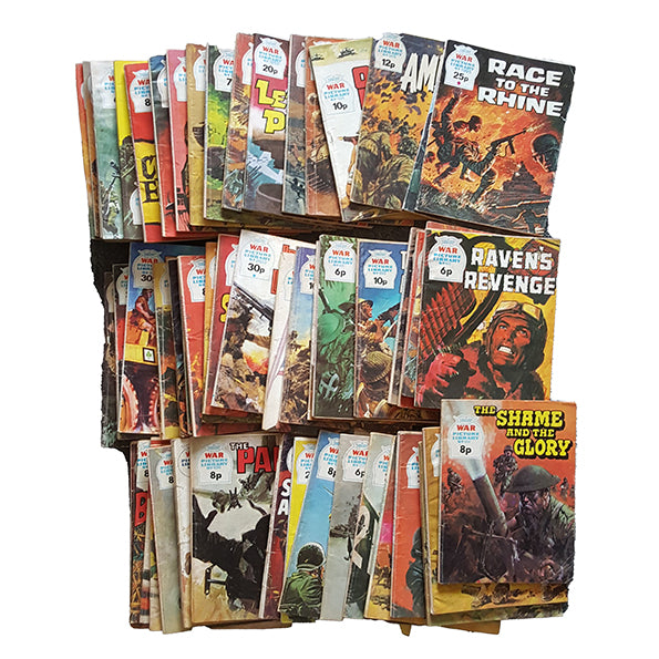 Fleetway Library's Battle and War Picture Library Comics, 1970s-80s (13 inches)