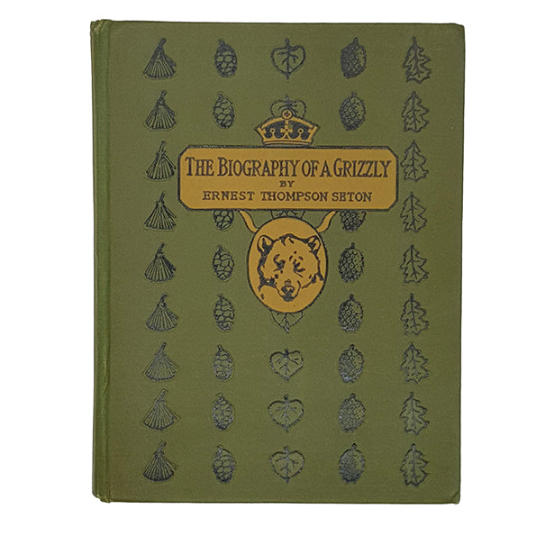 The Biography of a Grizzly by Ernest Thompson Seton - Century Co. 1923