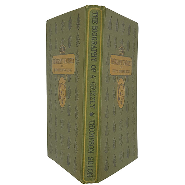 The Biography of a Grizzly by Ernest Thompson Seton - Century Co. 1923