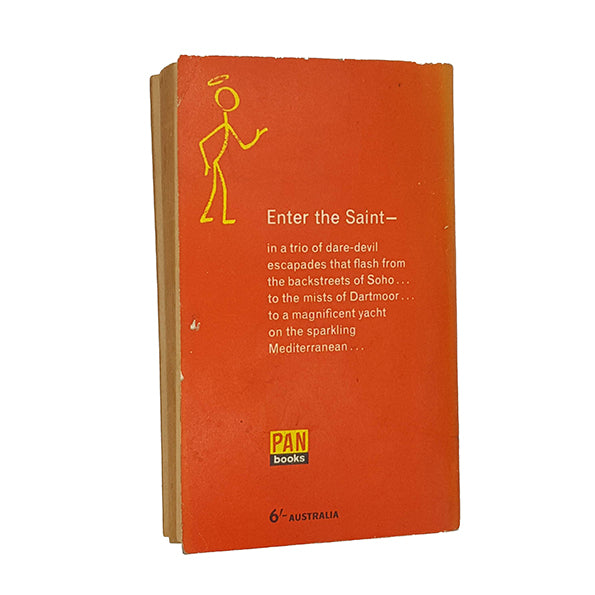 Enter the Saint by Leslie Charteris - Pan Books 1965