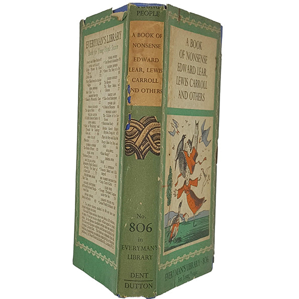 A Book of Nonsense by Edward Lear &amp; Lewis Carroll - Dent 1952