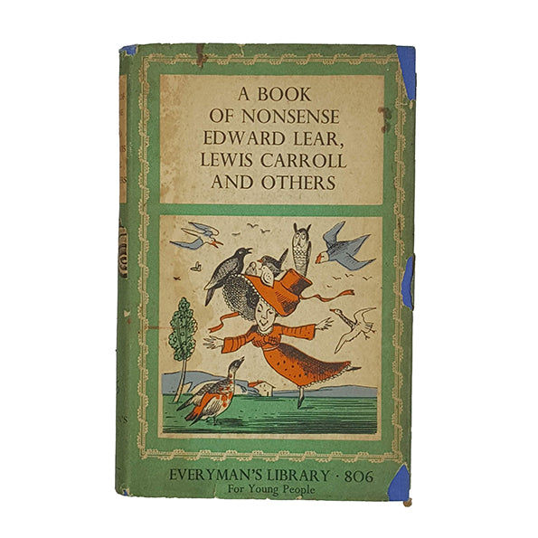 A Book of Nonsense by Edward Lear &amp; Lewis Carroll - Dent 1952