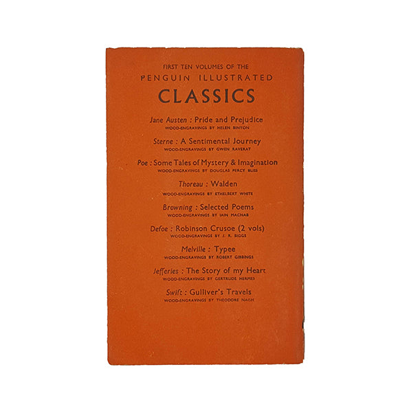Robinson Crusoe 2 by Daniel Defoe - Penguin Illustrated Classics Edition 1938