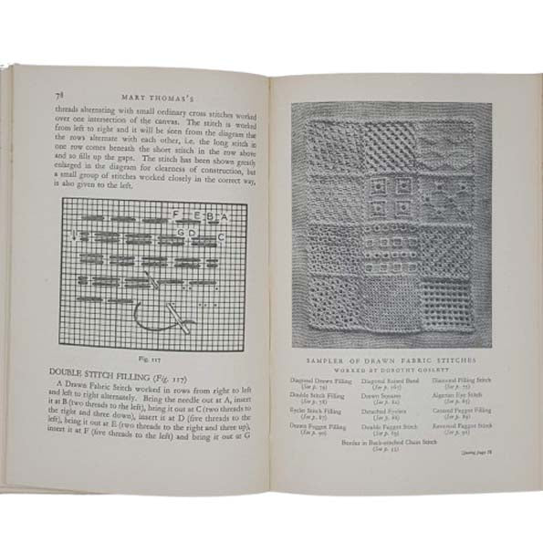 Mary Thomas's Dictionary of Embroidery Stitches - Hodder 1948