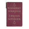 A Writer's Notebook by W. Somerset Maugham - Heinemann 1949, first edition signed copy