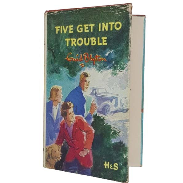 Five Get Into Trouble by Enid Blyton - Brockhampton Press 1970