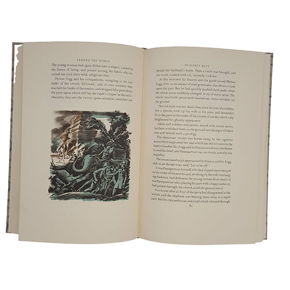 Jules Verne's Around the World In 80 Days - Folio 1962