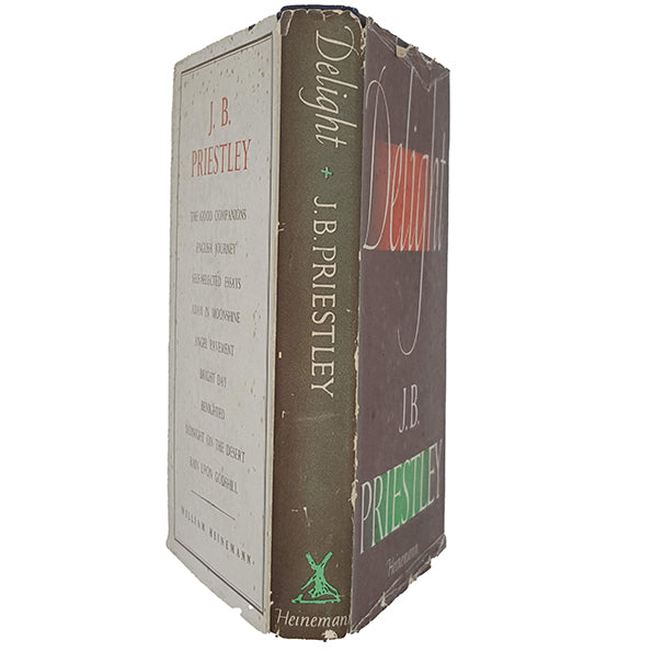 Delight by J. B. Priestley - Heinemann 1949, First Edition