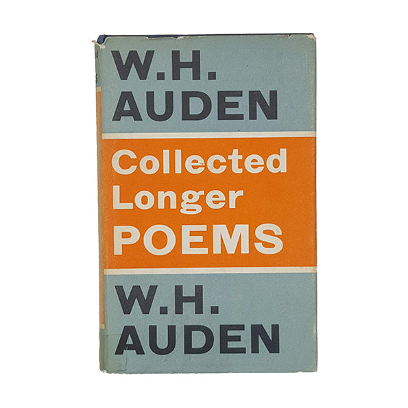 Collected Longer Poems of W. H. Auden - Faber &amp; Faber 1968, First Edition