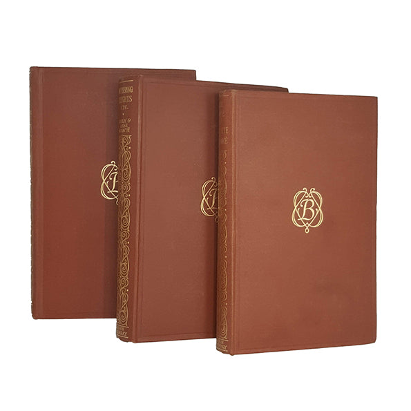 Bronte Collection - Wuthering Heights Etc. John Murray, 1926-30 (3 Books)