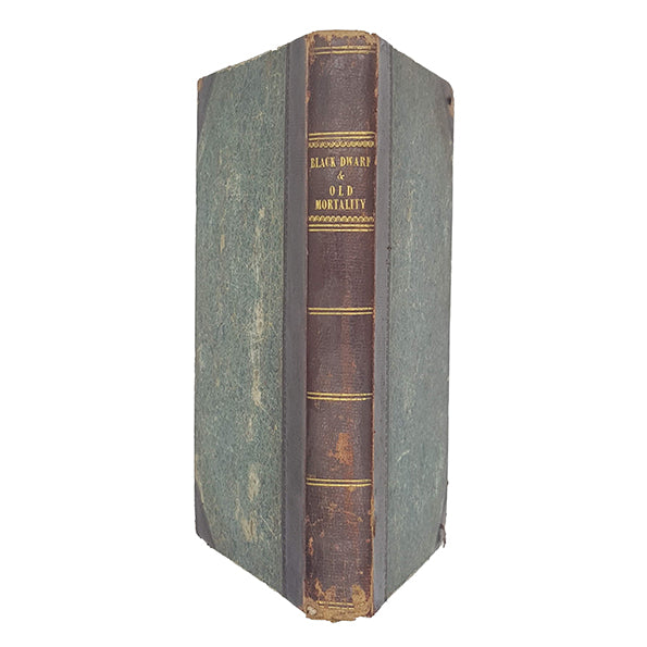 Black Dwarf &amp; Old Mortality by Jedediah Cleishbotham - Baudry's European Library 1838