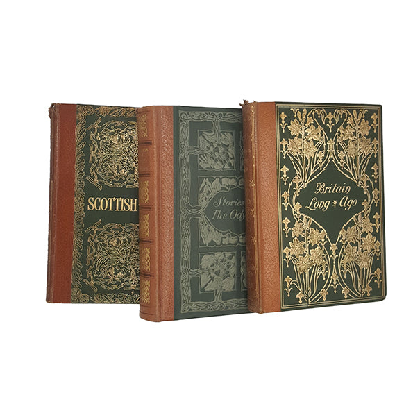 Stories From The Odyssey, Scottish History and Britain Long Ago - Harrap, 1907-15 (3 Books)