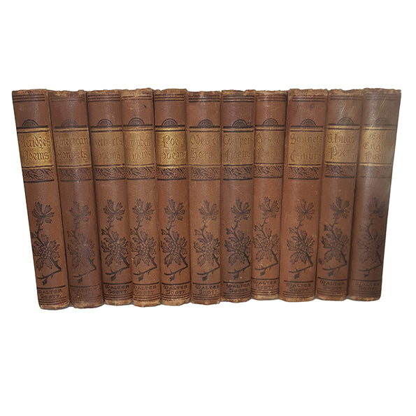 The Canterbury Poets 11 Book Collection, 1885-7
