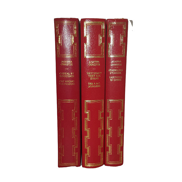 Agatha Christie Collected Works c.1970 (3 Red Books)