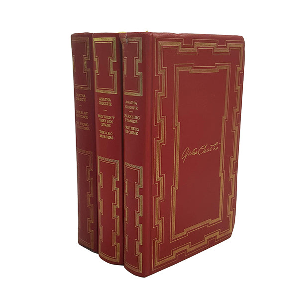 Agatha Christie Collected Works c.1970 (3 Red Books)