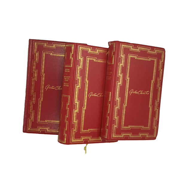 Agatha Christie Collected Works c.1970 (3 Red Books)