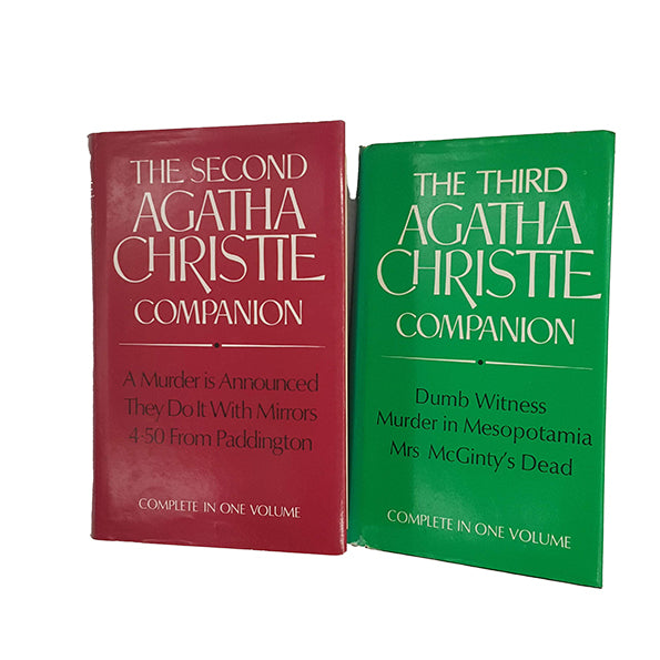 The Agatha Christie Companions 2 and 3 - BCA, 1980s (2 Books)