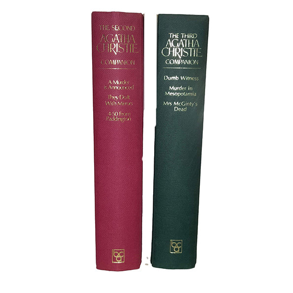 The Agatha Christie Companions 2 and 3 - BCA, 1980s (2 Books)