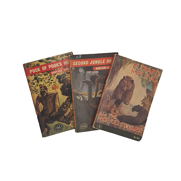 Rudyard Kipling Collected Works - Macmillan, 1961-2 (3 Books)