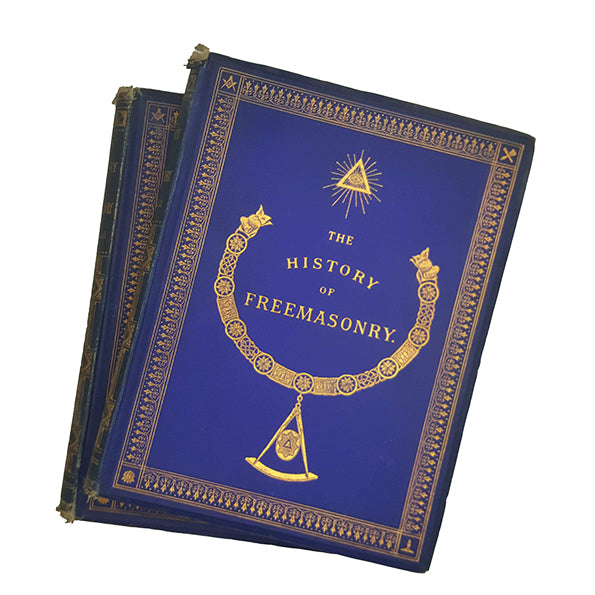 The History of Freemasonry Vols. I and II by Robert Freke Gould (2 Books)