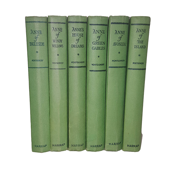 L. M. Montgomery Collected Works, Anne of Green Gables Etc. - Harrap, 1959-69 (6 Books)