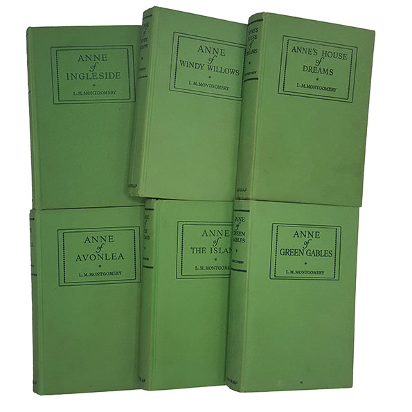 L. M. Montgomery Collected Works, Anne of Green Gables Etc. - Harrap, 1959-69 (6 Books)