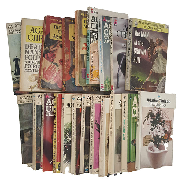 Agatha Christie Vintage Paperback Collection, c.1970 (20 Books)