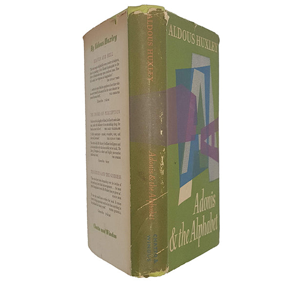 Adonis And The Alphabet by Aldous Huxley - Chatto and Windus, 1956 - 1st Edition