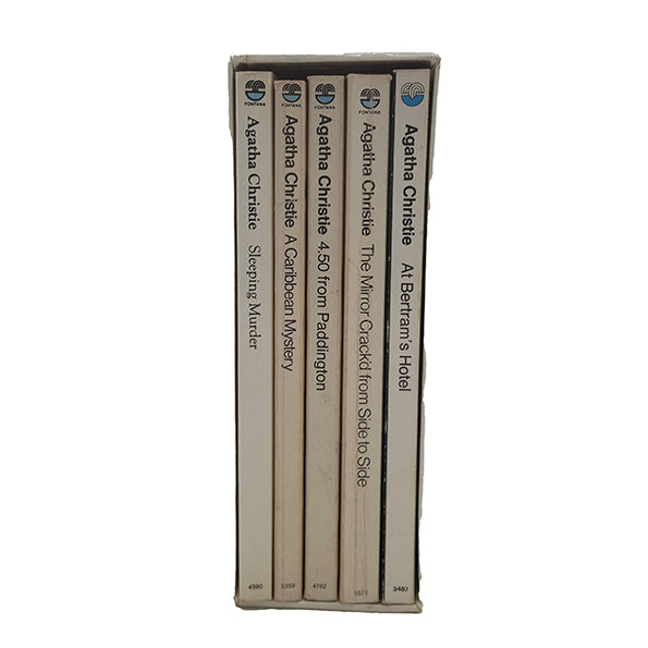 Agatha Christie Vintage Paperback Collection Miss Marple - Fontana, c.1970 (5 Books)