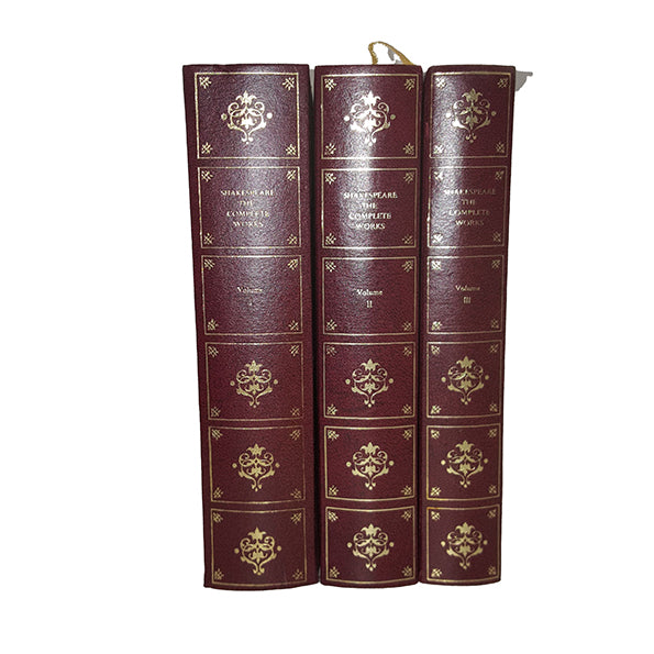 Shakespeare Complete Works Volumes 1-3, Comedies, Histories, Tragedies and Poems - Heron, (3 Books)