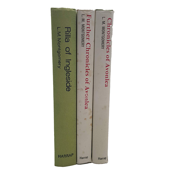 L. M. Montgomery's Anne of Green Gables Collection - Harrap, 1971-6 (3 Books)