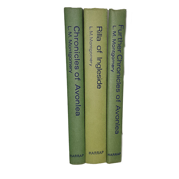 L. M. Montgomery's Anne of Green Gables Collection - Harrap, 1971-6 (3 Books)