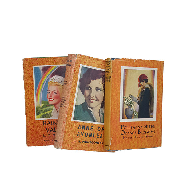 L. M. Montgomery's Anne of Avonlea, Rainbow Valley, Pollyanna of the Orange Blossom - Harrap, 1949-60 (3 Books)