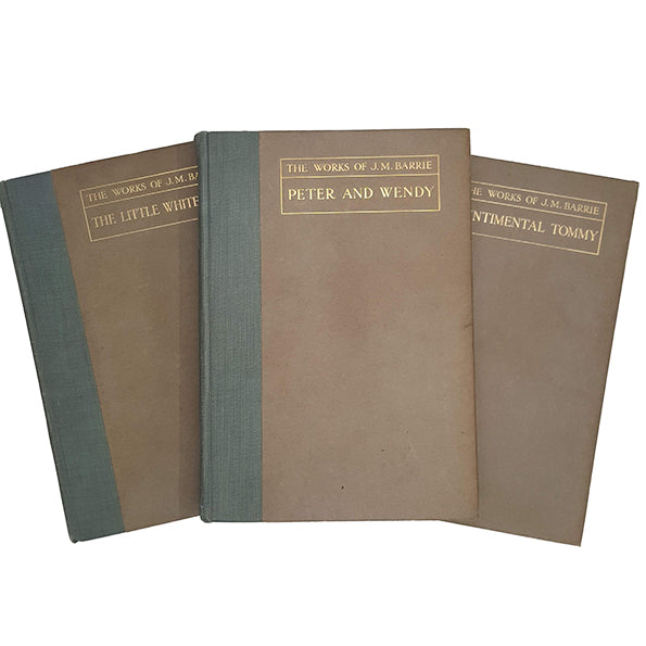 J. M. Barrie Collected Works - 10 Books, 1913 (Includes Peter Pan)