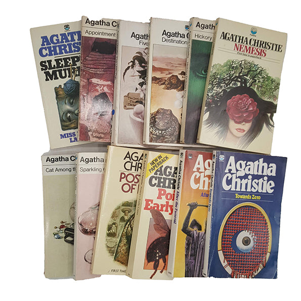Agatha Christie Vintage Paperback Collection, c.1970 (17 Books)