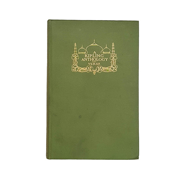 A Kipling Anthology: Verse - Macmillan 1922