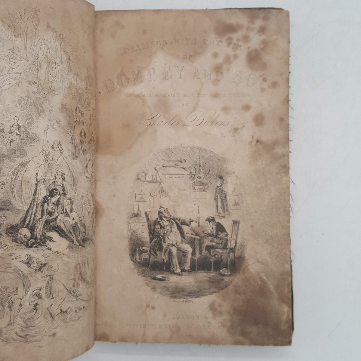 Charles Dickens' Dombey and Son - 1st Edition, Chapman &amp; Hall, 1848
