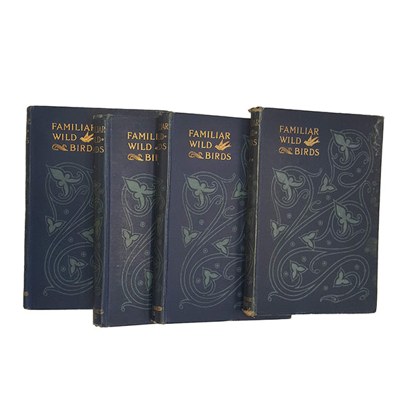 Familiar Wild Birds Volumes 1-4 by W. Swaysland - Cassell, 1903 (4 Books)