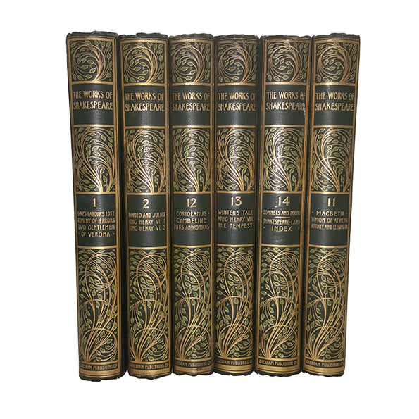 The Works of Shakespeare - Gresham Publishing (6 books)