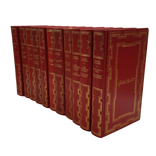 Agatha Christie Collected Works c.1970 (10 Red Books)