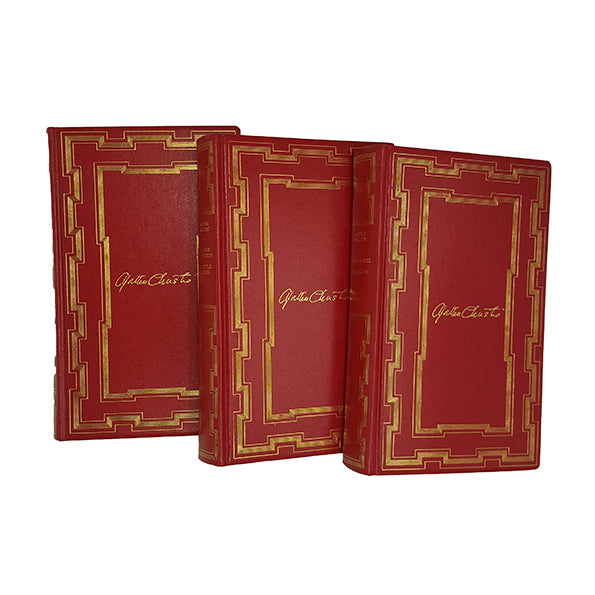 Agatha Christie Collected Works c.1970 (10 Red Books)