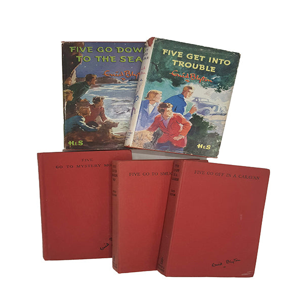 Enid Blyton's Famous Five Series - Hodder, 1952-69 (5 Books)