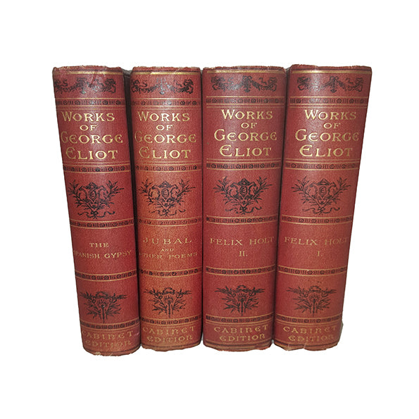 The Works of George Eliot - Cabinet Editions c.1880 (4 Books)