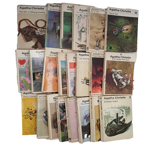 Agatha Christie Vintage Paperback Collection, c.1970 (22 Books)