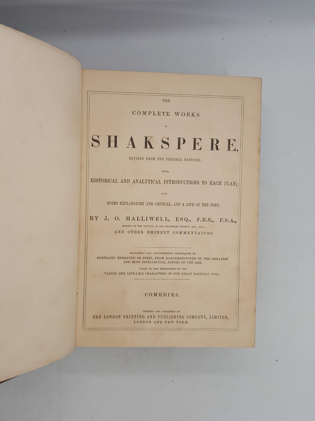 The Works of Shakespeare - Comedies, Histories, Tragedies, Doubtful Plays (4 Books)