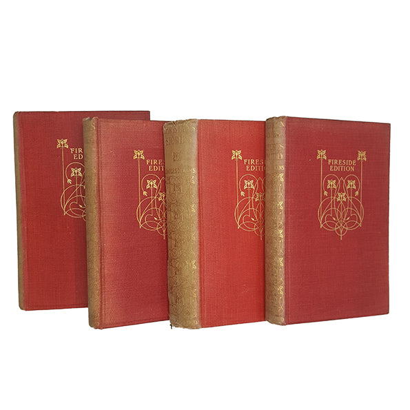 Charles Dickens' Christmas Books etc. - Fireside Editions, c.1907 (4 books)